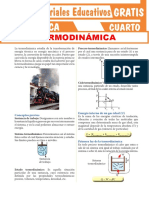 Ejercicios de Termodinámica para Cuarto Grado de Secundaria