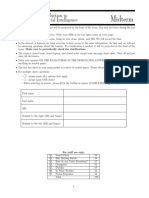 Midterm: CS 188 Spring 2019 Introduction To Artificial Intelligence