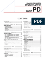 Propeller Shaft & Differential Carrier