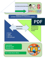 Sesión #1 Lectura y Escritura en La Educación Superior