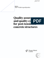 Quality Management Systems For Post-Tensioned Concrete Structures According To ISO 9001