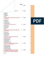 Quiz No. 03 Plumbing Code (10%)