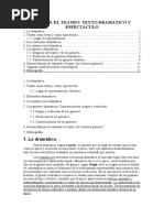 Tema 39 El Teatro - Texto Dramático y Espectáculo (Aula de Lengua)