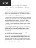 17.instalacion de Microsoft Windows 7 Paso A Paso