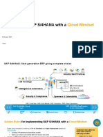 S4H - 682 S4 Cloud Mindset Implementation