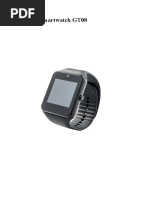 Manual Smartwatch gt08