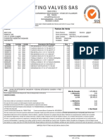 Fitting Valves Sas: Cliente Factura de Venta