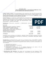 Acta 072 Junta de Socios 2009