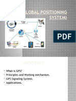 Gps (Global Positioning System) : Prof. A. Jabeena