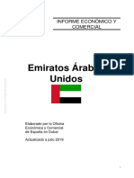 Emiratos Árabes Unidos: Informe Económico Y Comercial