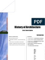 History of Architecture