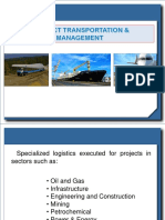 PROJECT TRANSPORTATION MANAGEMENT (For Transport and Logistics Forum)