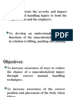 Manual Handling - Oil & Gas