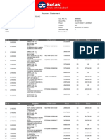 Account Statement: Description Date