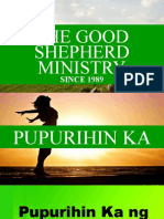 The Good Shepherd Ministry: SINCE 1989