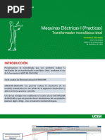 Laboratorio N°10-Transformadores Matlab