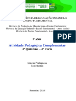 Livreto 5 Ano 2 Quinzena 3 Corte