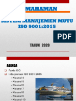 Pemahaman ISO 9001 - 2015