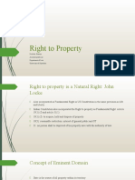 Right To Property