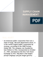 Supply Chain MGT