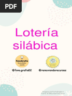 LOTERIA Silaba Final