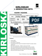 Kirloskar: Diesel Generating Sets