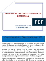 Historia de La Constituciones de Guatemala