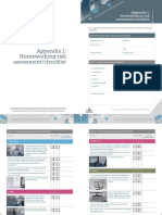 Appendix 1: Homeworking Risk Assessment/checklist