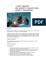 Bosiet / Huet (Basic Offshore Safety Induction & Emergency Training)