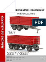 Remolque Manual - Tandemsgaleras-Tribasculantes-T2et-G2et - G3et-Esp