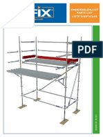 Onderdelenlijst Parts List Liste D'Articles