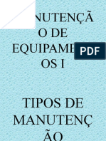 Manutenção de Equipamentos I