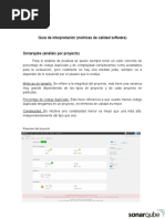 Guía de Interpretación Metricas Sonarqube