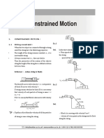 Constrained Motion: Ex.1