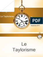 Cours Taylorisme