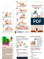 FOLLETO 6 - Higiene Personal Del Manipulador de Alimentos