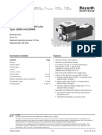 Proportional Pressure Relief Valve Types (Z) DBE and (Z) DBEE