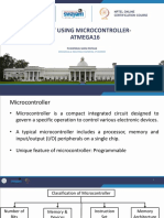Project Using Microcontroller-Atmega16: Pushparaj Mani Pathak