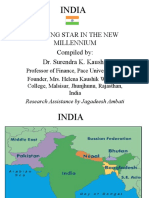 India: A Rising Star in The New Millennium Compiled By: Dr. Surendra K. Kaushik