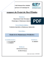 PFE Étude de La Maintenance Prédictive