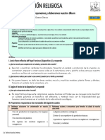 Semana 7 Ficha de Actividad Tercer Año