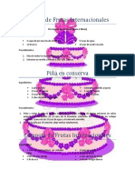 Carlota de Frutas Internacionales - ACADEMIA en AZUCAR YAMILA