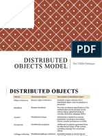 Lec 10 - Distributed Objects Model - CORBA