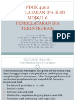 Presentasi Modul 6 IPA Di SD