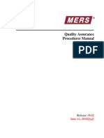 MERS QA Procedures Rel19 5 Draft