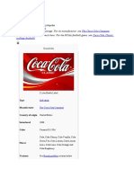 Coca-Cola: Navigation Search