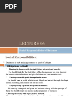 Lecture 06 (Social Responsibilites)