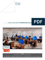 Catalogue Des Formations SolidWorks