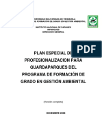 Plan - Especial - para - Guardaparques - Version Completa DICIEMBRE 2008