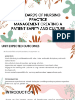 Cu 14 Standard of Nursing Practice